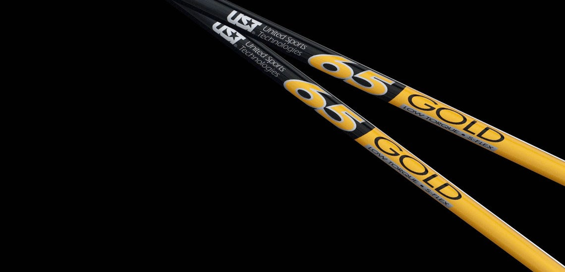 UST Mamiya 65 Gold Graphite Wood Shafts .335