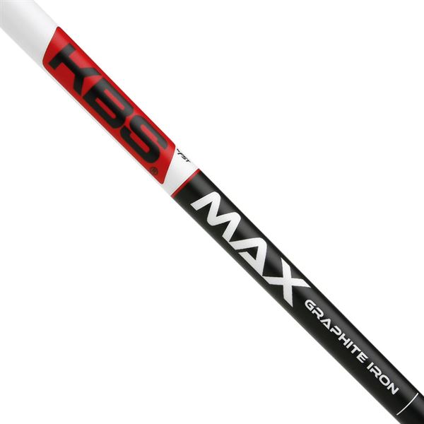何でも揃う KBS Max Graphite Iron Shafts .370 ロッド